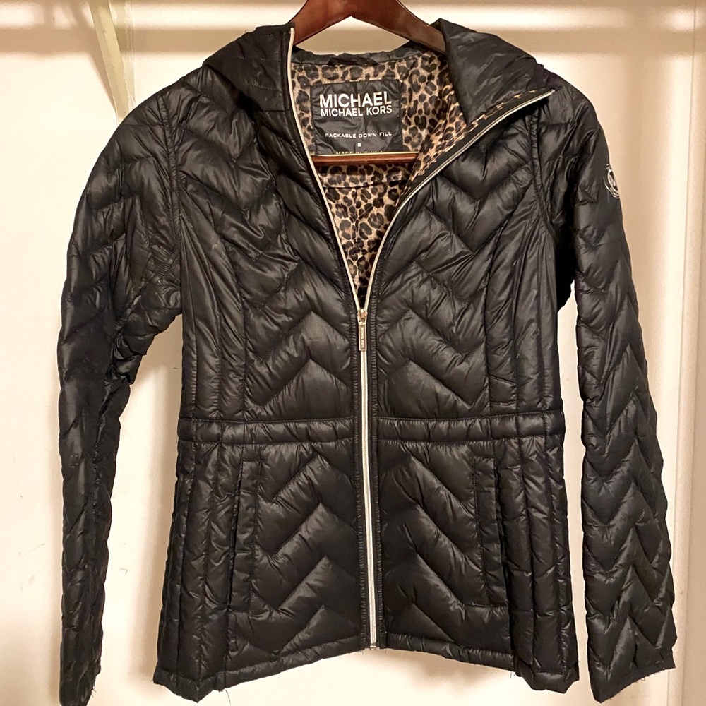 Michael Kors packable jacket